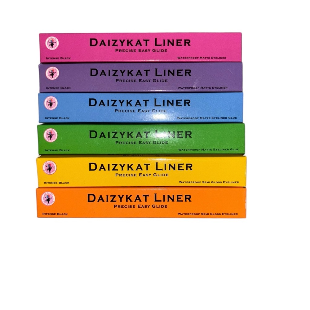 Daizykat eyeliner- Multiple - all in the color black